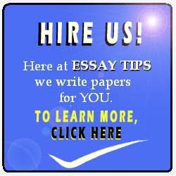 Tips how to write an essay